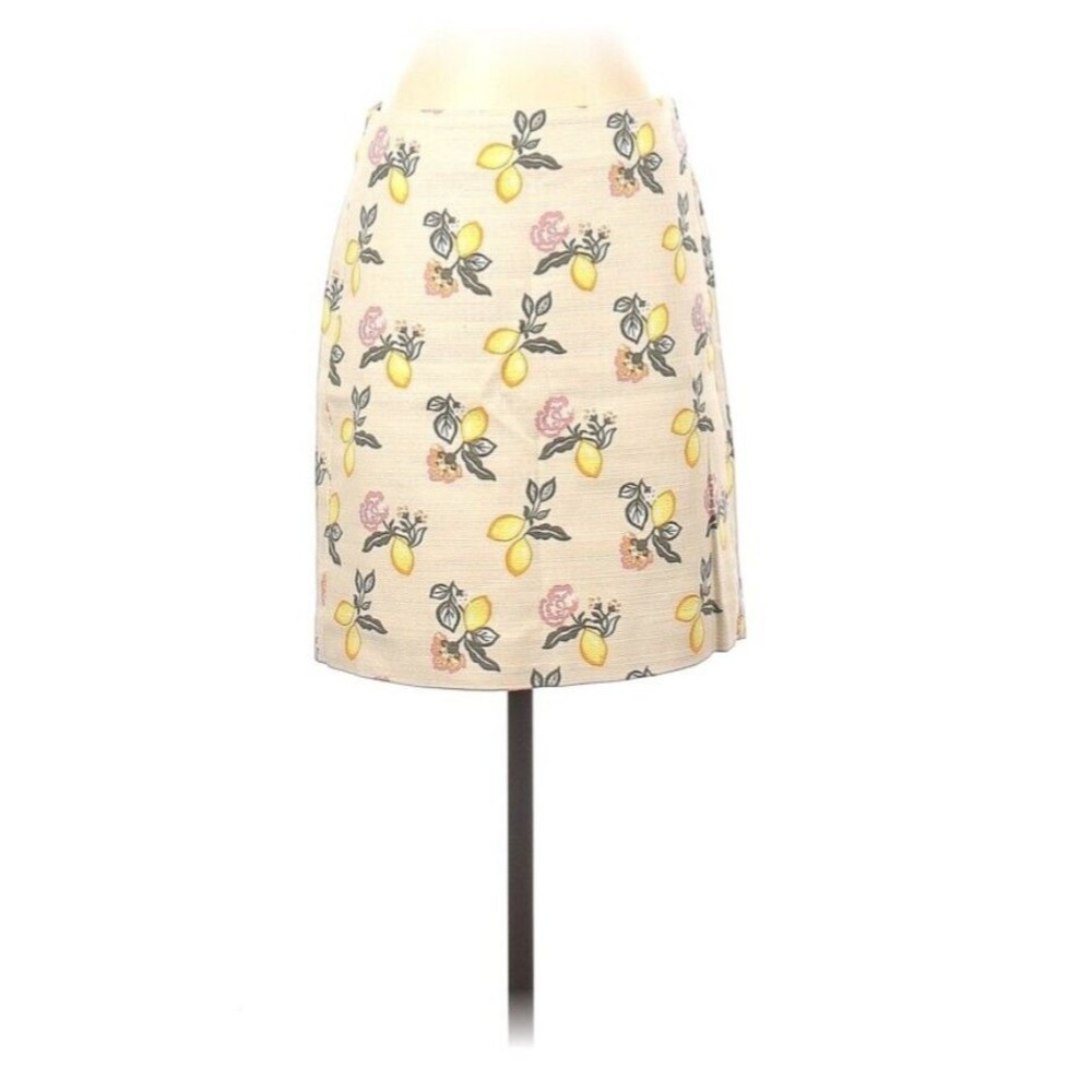 Skirt Mini & Short By Loft O Size: 6Lemon